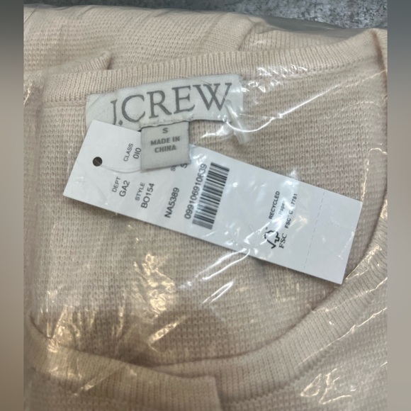 NWT J.Crew | Giselle sweater blazer | Bleached Sand | Size S - Picture 6 of 9